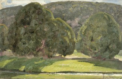 Sunlight and Cedars, c.1933 by William Herbert Buck Dunton